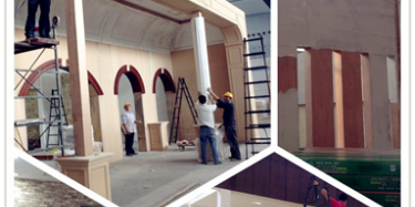 2014廣州家具展規(guī)模盛大，畢加圓滿完成搭建